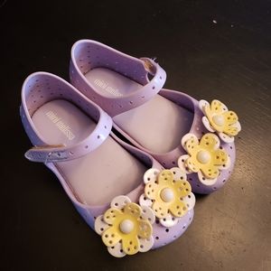 Mini Melissa girls shoes size 9